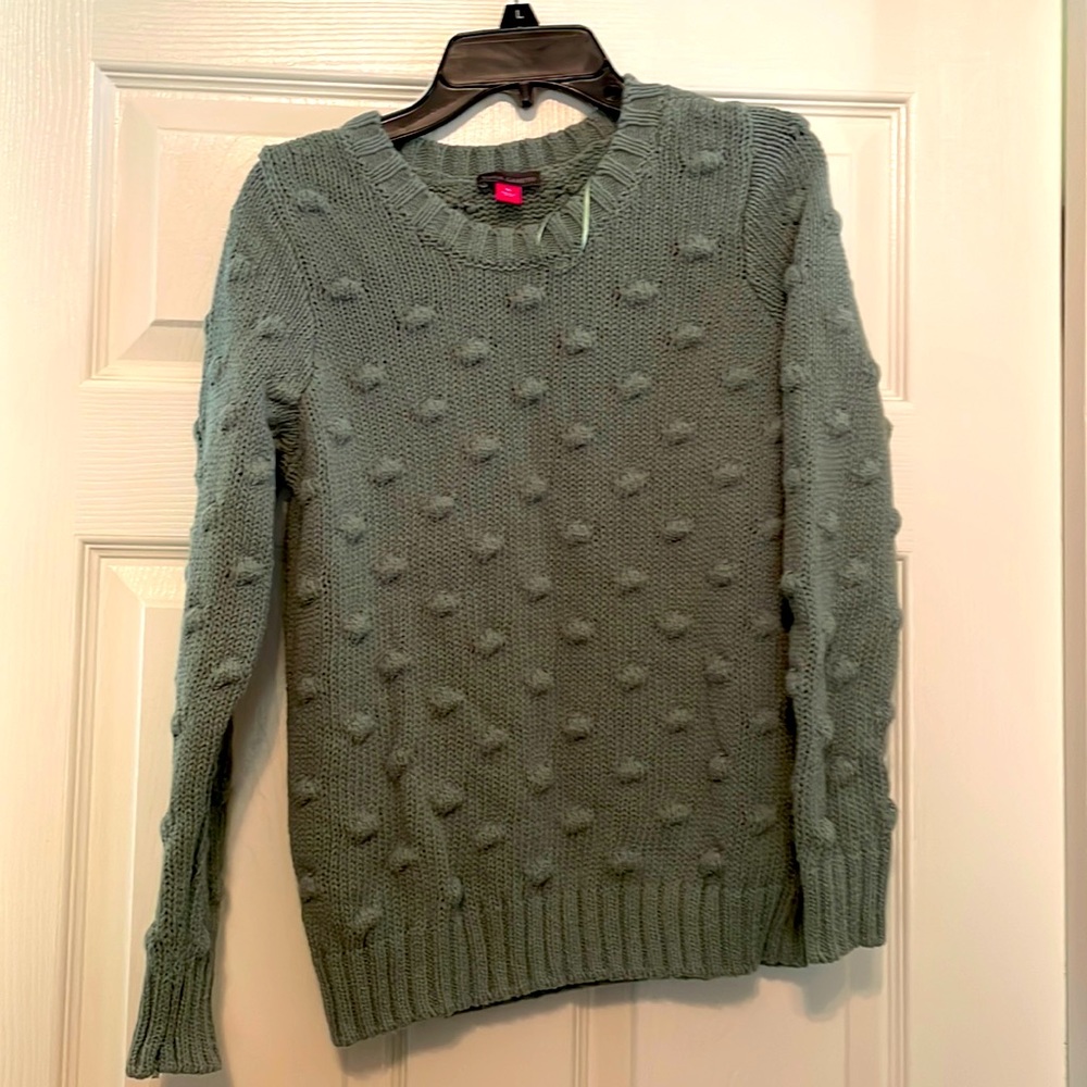 Womens small Vince Canute sweater in sag green